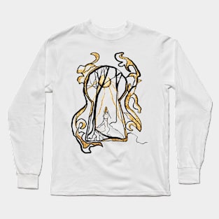 Single Line - Behind the Door Long Sleeve T-Shirt